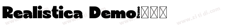 Realistica Demo字体转换